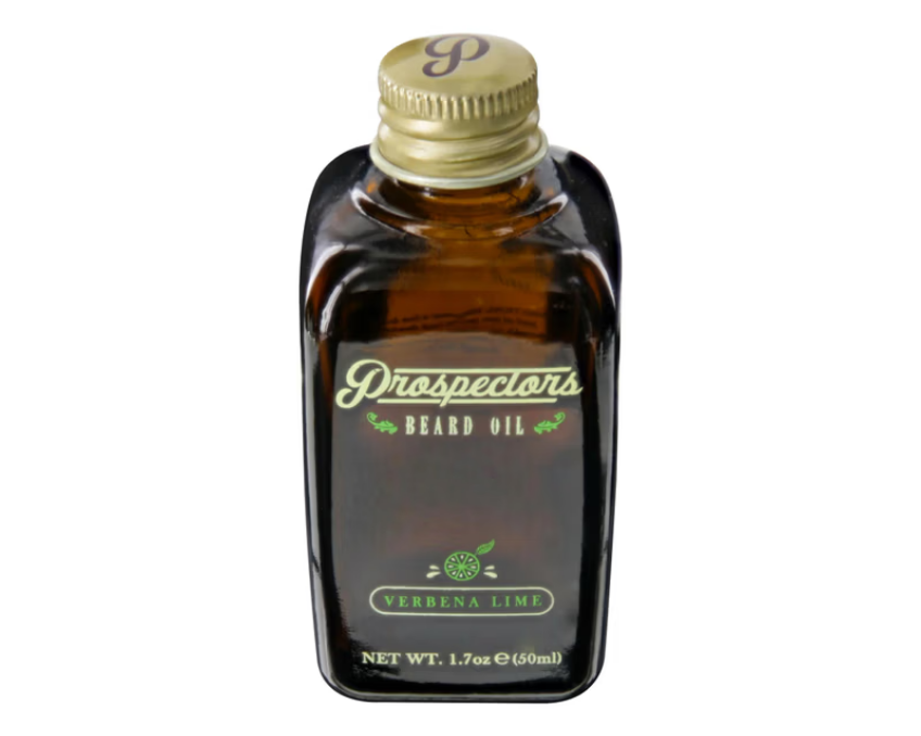 Prospectors Beard Oil in Verbena Lime