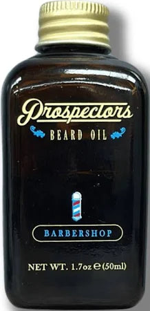 Prospectors Beard Oil in Barbershop