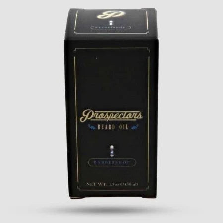 Prospectors Beard Oil in Barbershop