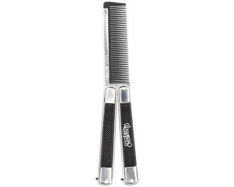 Suavecito Butterfly Switchblade Comb